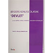 Bir Ders Konusu Olarak Devlet Beta Yaynlar