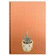 Saguaro 20x28 100 Yaprak izgili Spralli Sert Kapak Defter Keskin Color