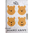 Winnie 14x20 96 Yaprak Slim Kilitli Hatra Defteri Keskin Color