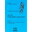 Trk Borlar Kanunu Legal Yaynclk