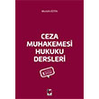 Ceza Muhakemesi Hukuku Dersleri Adalet Yaynevi