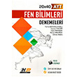 AYT Fen Bilimleri 20x40 Denemeleri Hz ve Renk Yaynlar