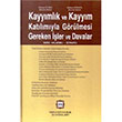 Kayymlk ve Kayym Katlmyla Grlmesi Gereken ler ve Davalar Vedat Kitaplk