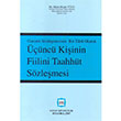 Garanti Szlemesinin Bir Tr Olarak nc Kiinin Taahht Szlemesi Vedat Kitaplk