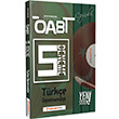 ABT Trke retmenlii 75 Soruluk zml 5 Deneme Performans Serisi Yeni Sistem Uzman Kariyer Yaynlar