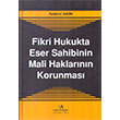 Fikri Hukukta Eser Sahibinin Mali Haklarnn Korunmas Vedat Kitaplk