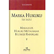 Marka Hukuku ile lgili Makaleler Hukuki Mtalalar Bilirkii Raporlar V Vedat Kitaplk