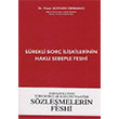 Srekli Bor likilerinin Hakl Sebeple Feshi Vedat Kitaplk