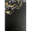 Rosegold A4 100 Yaprak izgili PP Kapak Spralli Defter Keskin Color
