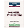 Son Szleri Ansiklopedisi Boazii Yaynlar