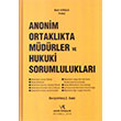 Anonim Ortaklkta Mdrler ve Hukuki Sorumluluklar Vedat Kitaplk