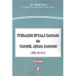 tirazn ptali Davas ile Tahsil (Eda) Davas Bilge Yaynevi
