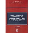 Tasarrufun ptali Davalar Bilge Yaynevi