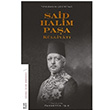 Said Halim Paa Klliyat Vahdettin Ik Ketebe Yaynlar 