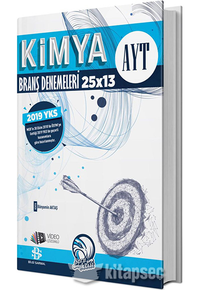 AYT Kimya Branş Denemeleri Bilgi Sarmal Yayınları | 9786057532220