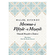 Mecmuai Vefeyat Meayih Halil Efendi Cinius Yaynlar