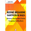 Resmi Belgede Sahtecilik Suu Bilge Yaynevi