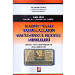 Mazbut Vakf Tanmazlarn Gayrimenkul Hukuku Meseleleri Bilge Yaynevi