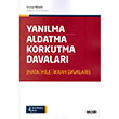 Yanlma Aldatma Korkutma Davalar Sekin Yaynevi