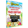 Dik Temel Harflerle Klavuz izgili Byk Boy Yaz Defteri Damla Yaynevi