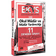 EKYS MEB Okul Mdr ve Mdr Yardmcl 11 Deneme Snav Yarg Yaynlar