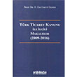 Trk Ticaret Kanunu ile lgili Makaleler On ki Levha Yaynclk