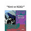 Kent ve Kltr Nevval Sevindi Alfa Yaynlar