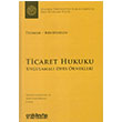 Ticaret Hukuku Uygulamal Ders rnekleri On ki Levha Yaynclk