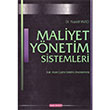 Maliyet Ynetim Sistemleri Nusret Yazc Sava Yaynevi