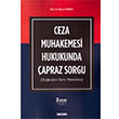 Ceza Muhakemesi Hukukunda apraz Sorgu Sekin Yaynevi