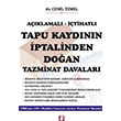 Tapu Kaydnn ptalinden Doan Tazminat Davalar Bilge Yaynevi