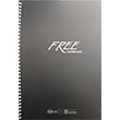 Free A4 200 Yaprak izgili PP Kapak Defter Keskin Color