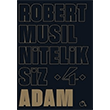Niteliksiz Adam 4 Robert Musil Aylak Adam Yaynlar