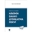 Medeni Usul Hukukunda Hakimin Davay Aydnlatma devi Adalet Yaynevi