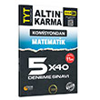 Altn Karma Komisyondan TYT Matematik 5x40 Deneme Snav
