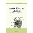 Ahlak Hakikat ve Kimlik Aratrma Yaynlar