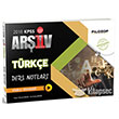 KPSS Trke Ariv Ders Notlar Video Destekli Filozof Yaynclk