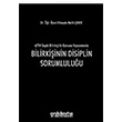 Bilirkiinin Disiplin Sorumluluu Hseyin Melih akr On ki Levha Yaynlar