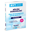 AYT Trk Dili ve Edebiyat Sosyal Bilimler 1 12 Deneme Objektif Yaynlar