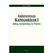 Aristoteles Kategoriler 1 Murat Kelikli Aratrma Yaynlar