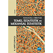 Planlamada ve Corafyada Temel statistik ve Mekansal statistik Nobel Yaynlar