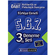 2019 ABT Rehberlik ve Psikolojik Danmanlk retmenlii Trkiye Geneli Deneme (5.6.7) 3 l Deneme Set Pegem Yaynlar