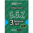 2019 ABT Tarih retmenlii Trkiye Geneli Deneme (5.6.7) 3 l Deneme Seti Pegem Yaynlar