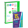 TYT 12 Adet Matematik Deneme ve Matematik 15x40 Deneme Seti  Drt Be Yaynlar