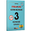 2022 KPSS Eitim Bilimleri Frekans Tamam zml 3 Deneme Snav Kariyer Meslek Yaynlar