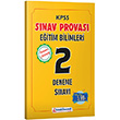 2020 KPSS Eitim Bilimleri Snav Provas Tamam zml 2 Deneme Snav Yksek Basamak Yaynlar