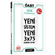 ABT Fizik retmenlii Yeni Sistem 3x75 Deneme Snav Filozof Yaynlar