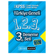 2019 KPSS Genel Yetenek Genel Kltr Trkiye Geneli Deneme (1.2.3) 3 l Deneme Seti Pegem Yaynlar