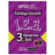 2019 KPSS Eitim Bilimleri Trkiye Geneli Deneme (1.2.3) 3 l Deneme Seti Pegem Yaynlar