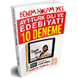 YKS AYT Trk Dili ve Edebiyat 10 Deneme Benim Hocam Yaynlar